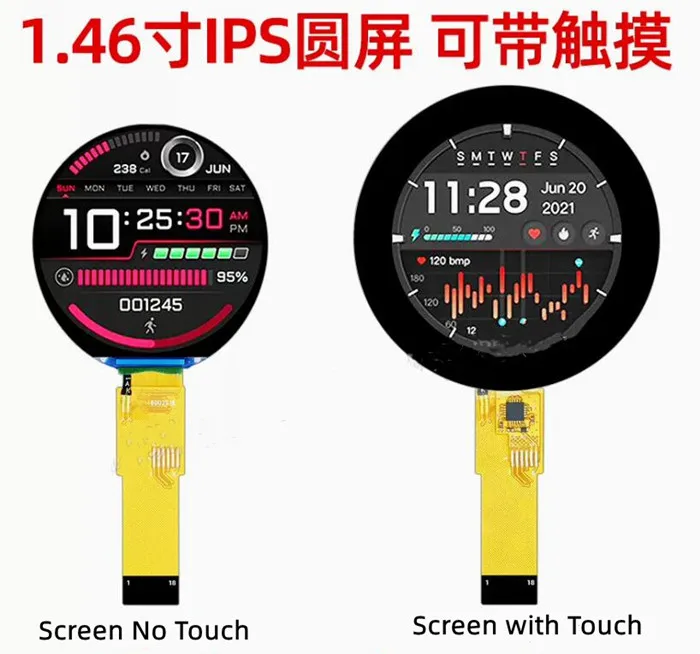 IPS 46: Der ultimative TFT-LCD-Bildschirm für intelligente Geräte
