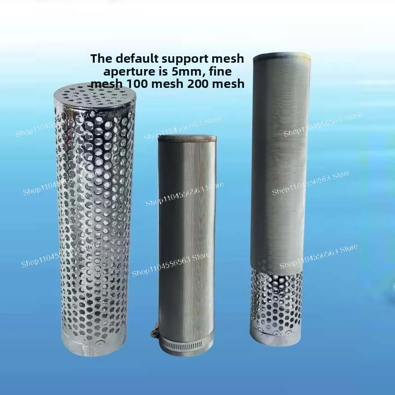 304 Stainless Steel Pipe Through Filter Sanitary Quick-loading Filter, Air Purifier Filter
