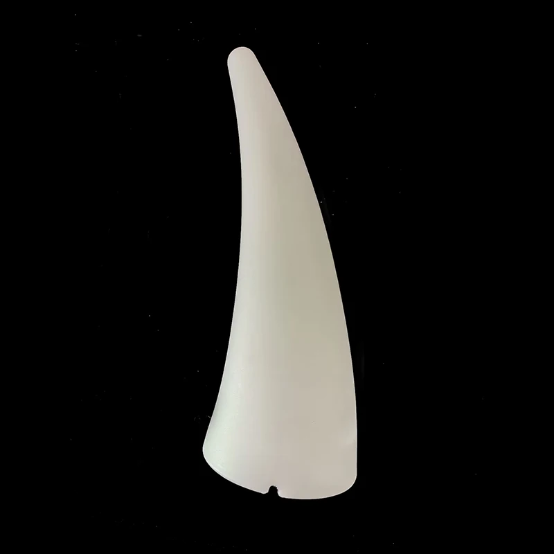 Ox Horn Style, LED Table Lamps, Luminous, Rechargeable, LLDPE Material, Bar Furniture Ornaments, Hot Sales, L14*W11*H30cm, 1pc