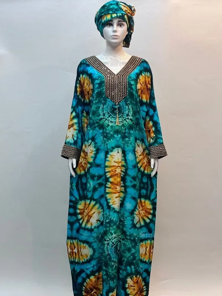 African Dresses for Women Summer Elegant Dashiki Abaya Maxi Dress Africa Clothes Ankara Dresses 2026 Spring Autumn Outfits
