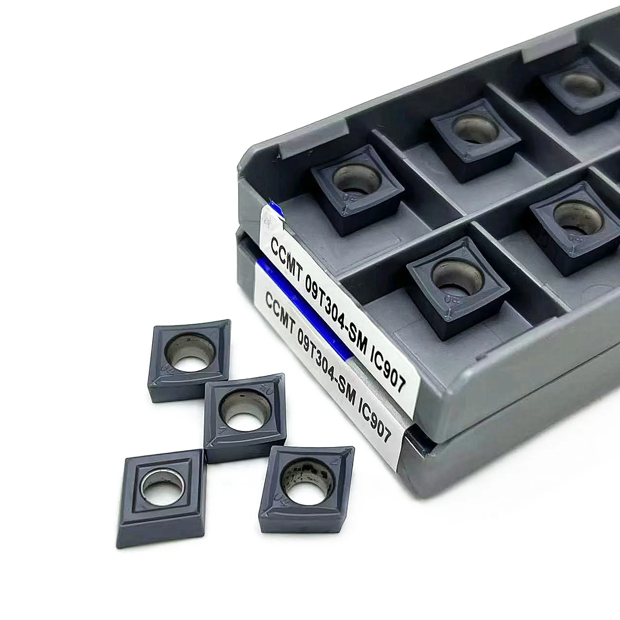 10 шт., внутренняя фреза CCMT09T304 SM IC907 IC908, детали токарного станка, режущий инструмент, токарный станок с ЧПУ, Tokarnyy CCMT