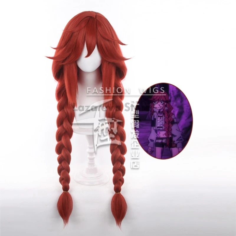 

Anime GACHIAKUTA Riyo Reaper Cosplay Wig Manga Women Long Hair Halloween Accessories Heat-Resistant Cosplay Braid G