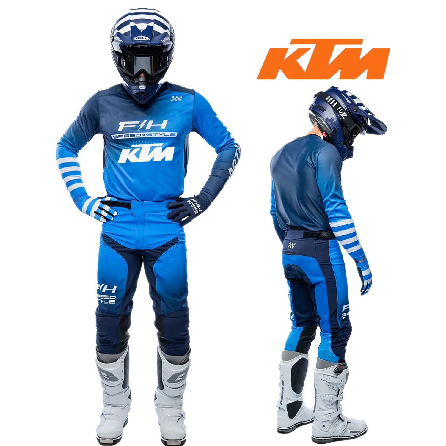 

Комплект экипировки для мотокросса 2026 FH MX: Джерси и брюки для эндуро, мотокостюм для бездорожья