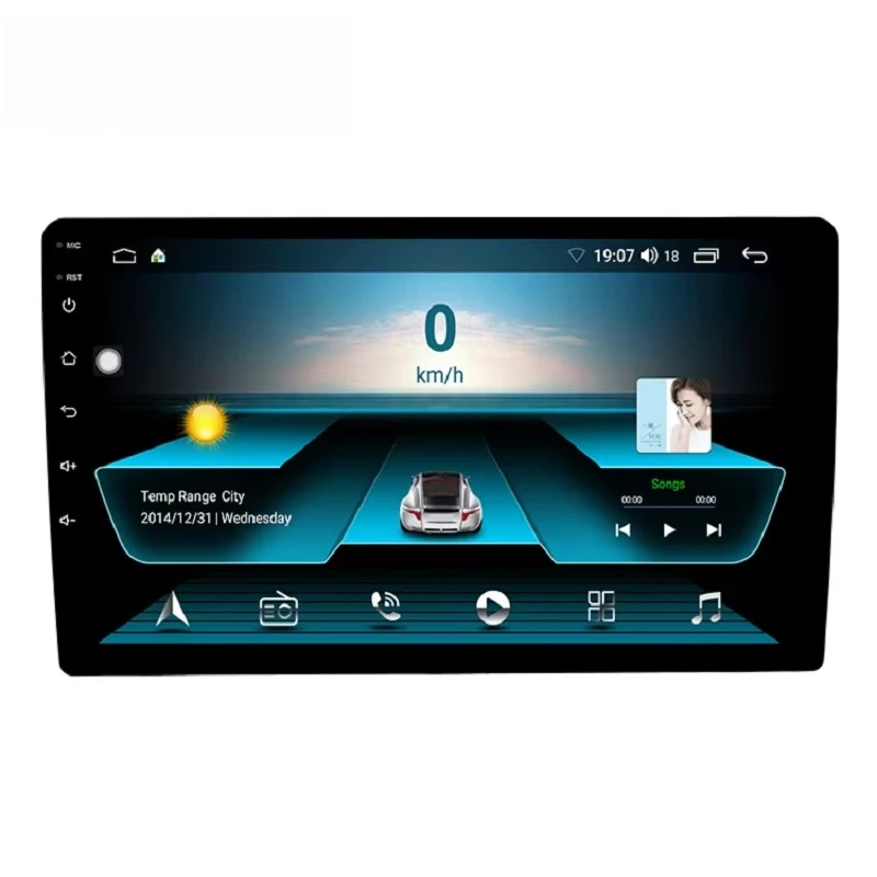 

STLFNew Design 10 Inch Android 10 System 1+16GB 1+32GB 4 Core Universal Car Radio Stereo DSP Car Player 9 Inch