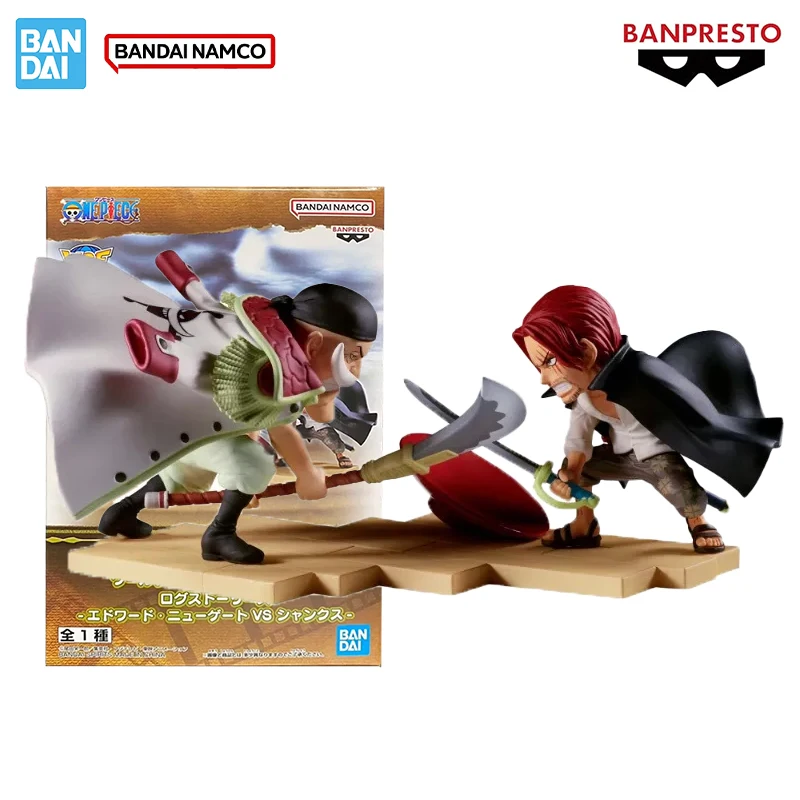 

Bandai Genuine One Piece Banpresto WCF ONE PIECE Edward Newgate Shanks PVC 13cm Anime Figures Boxed Figure Model Toys Gifts