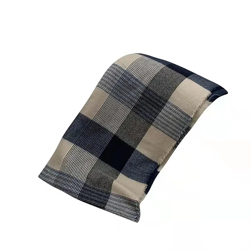 Winter warm wear scarf female winter Korean students all Korean checkered scarf thickened