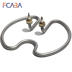 Elemento riscaldante in acciaio inossidabile 220V 2800W tubo scaldabagno elettrico per riscaldamento dell'acqua