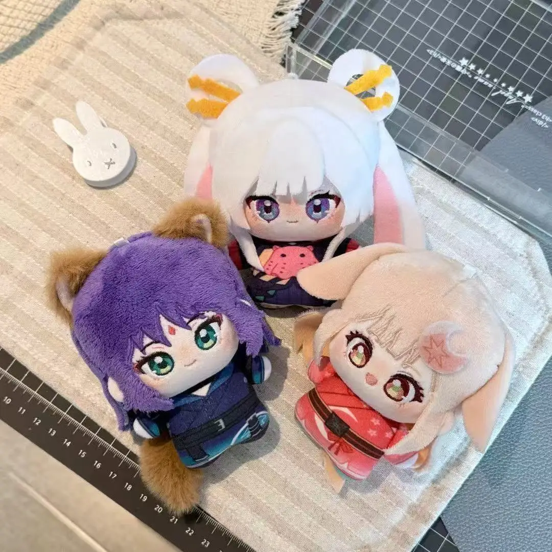¡Princesa Cósmica Kaguya de Anime Kawaii! Muñeca de Peluche de Algodón de 10 cm de Sakayori Iroha Kaguya, Muñecos de Peluche con Colgante de Cuerpo Nunu, Regalo de Peluche