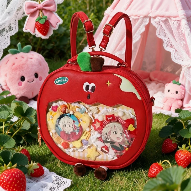 Apple Ita Bag Large Capacity Mochila Mochilas Mujer Fashion Backpacks Teenage Girls Backpack Original Sweet Bolsas Feminina