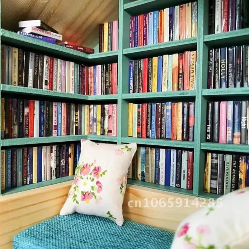 Anxiety Bookroom Shake Away Your Anxiety Bookshelf Toy Books Stress Bookshelf Unique Bookroom Reliever Set Decor Miniature