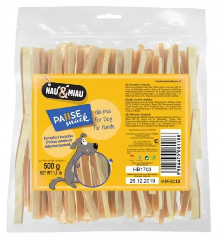 Bild 4: Hühnchen-Sandwich 500 g Hunde-Delikatesse