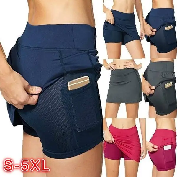Basic Fitness Pants Women's Large Size Pocket Sports Bottoms Trendy Two-Piece Look Tummy Control Bootcut Leggings — купить у AliExpress WW