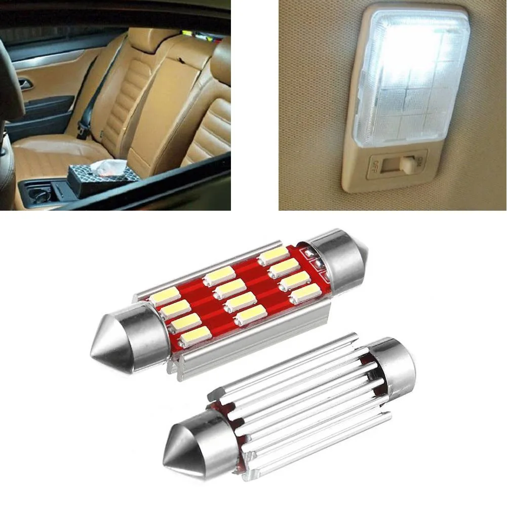 Accessory Car Lights LED Lamp Parts Reading Replacement 180LM 36MM 4014 6500K Auto Bulb C10W Interior Practical