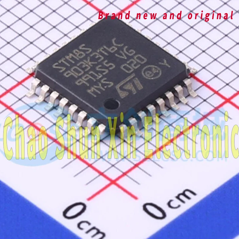 Brand New Original (10 Pieces) Stm8S903K3T6Ctr Lqfp-32 (7X7) 8-Bit Microcontroller-Mcu Digital Components