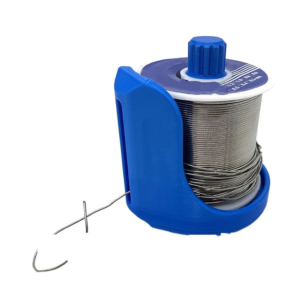Solder Wire Holder Bracket for Benchtop Soldering Stations - Integrates Seamlessly with Iron and Fume Extractors