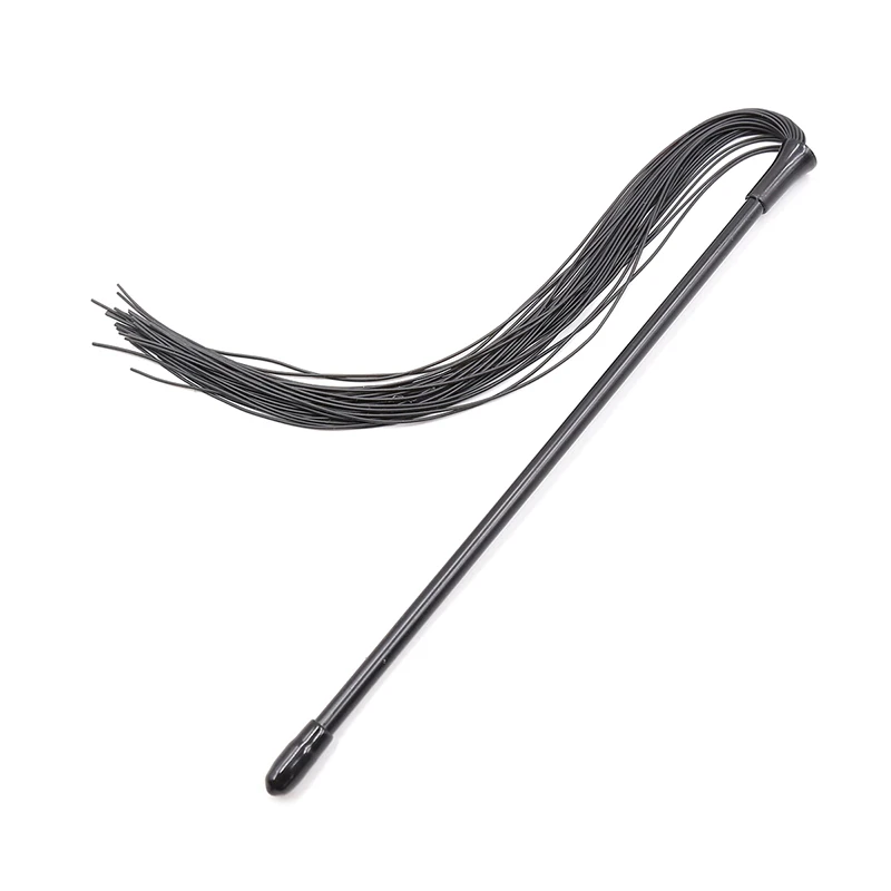 Hoge kwaliteit siliconen zweep Racing Riding Crop Party Flogger Handboeien Queen Black Horse Riding Whip