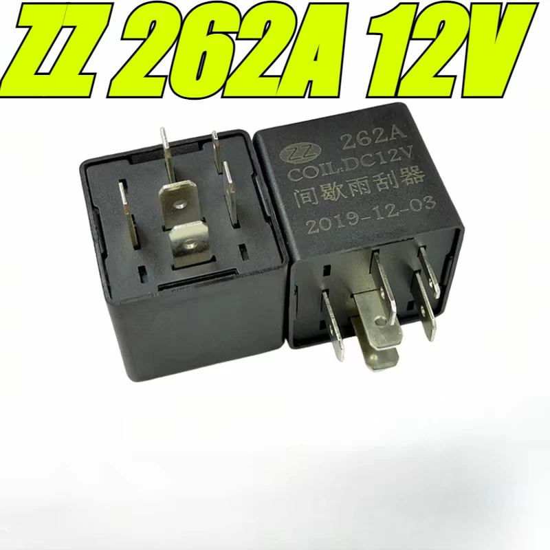 

（Brand New Original）1pcs/lot 100% original genuine relay:ZZ 262A 12V 6pins Intermittent wiper relay