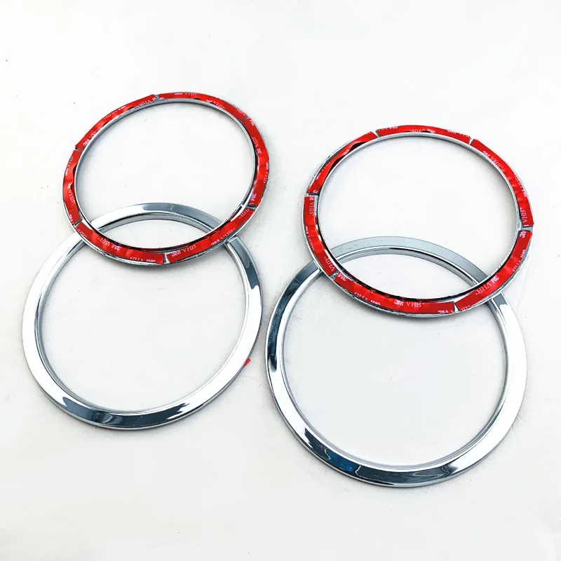 4PCS For Nissan X-TRAIL X Trail T32 2014-2021 ABS Car Door Audio Speaker Ring Sound Horn Circle Cover Trim Accessories