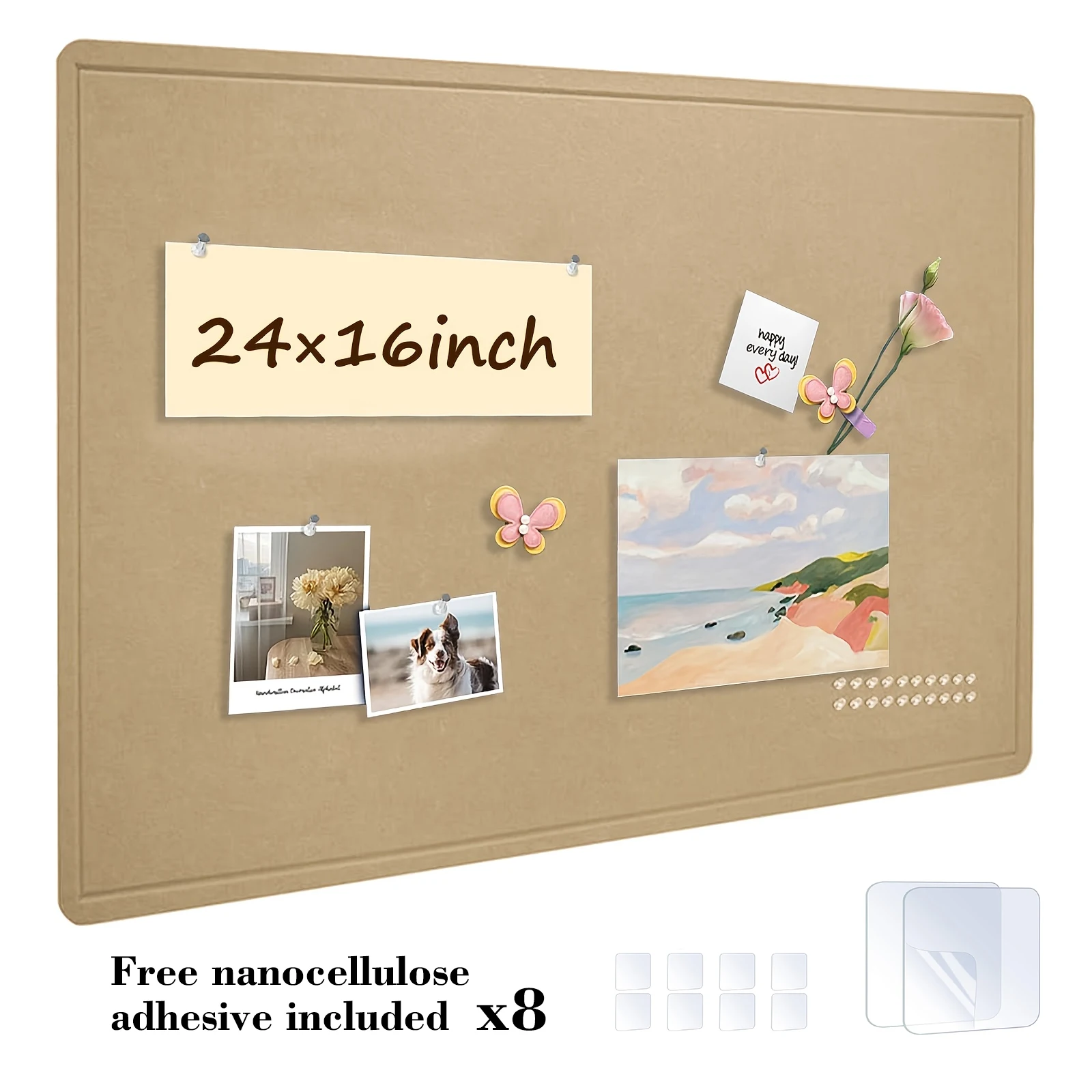 40x60cm Thicken Felt Wall Bulletin Panel Multipurpose Photo Memo Display Background Felt Decor Note Pin Board Cork Tiles Board