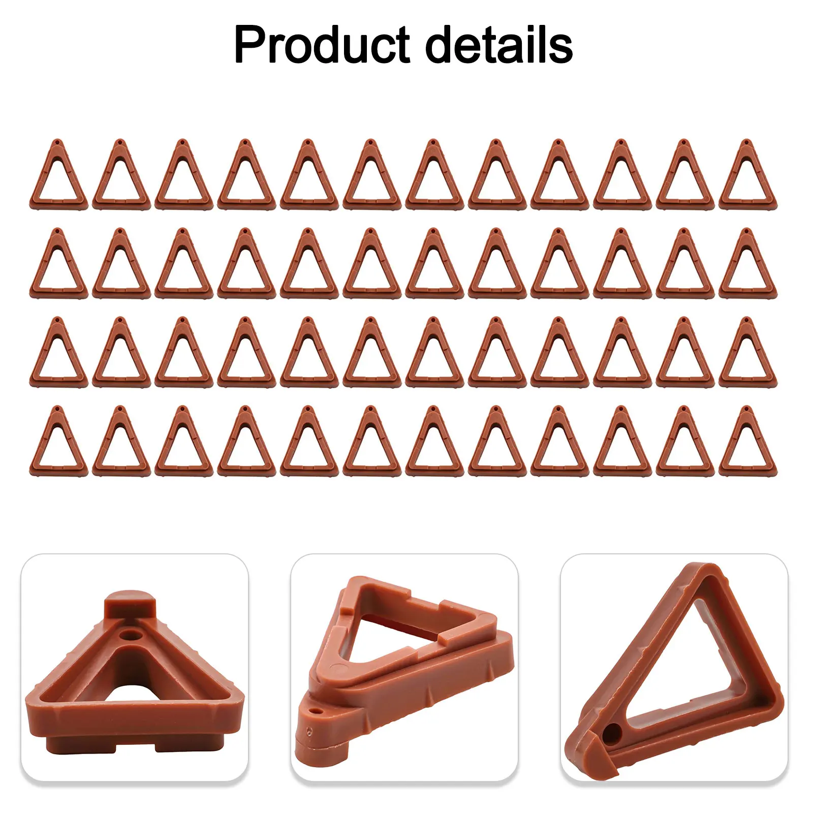 Flower Pot Foot Pads Pack of 48 Engineered for Optimal Ventilation and Protection of Surfaces from Plant Water Damage
