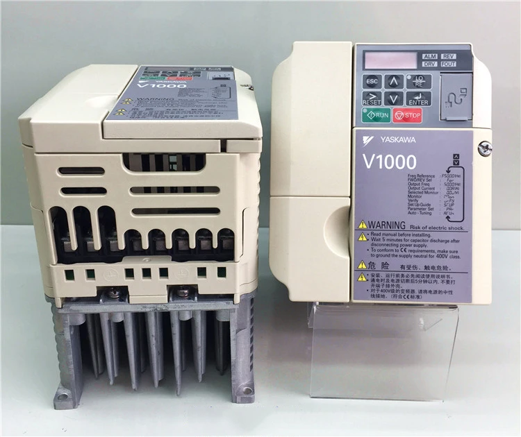 Original Stock Yaskawa Variable Frequency Drive V1000 2.2KW/3.0KW 380V CIMR-VB4A0007BBA Industrial Motor Control Device