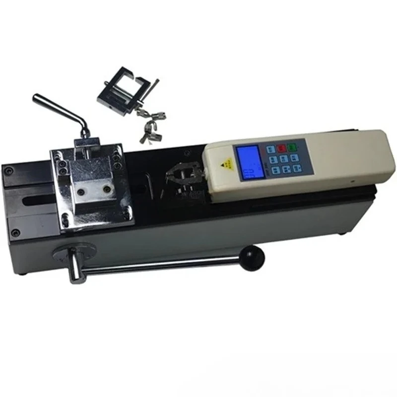 Horizontal pulling force tester, manual digital display plug force tester