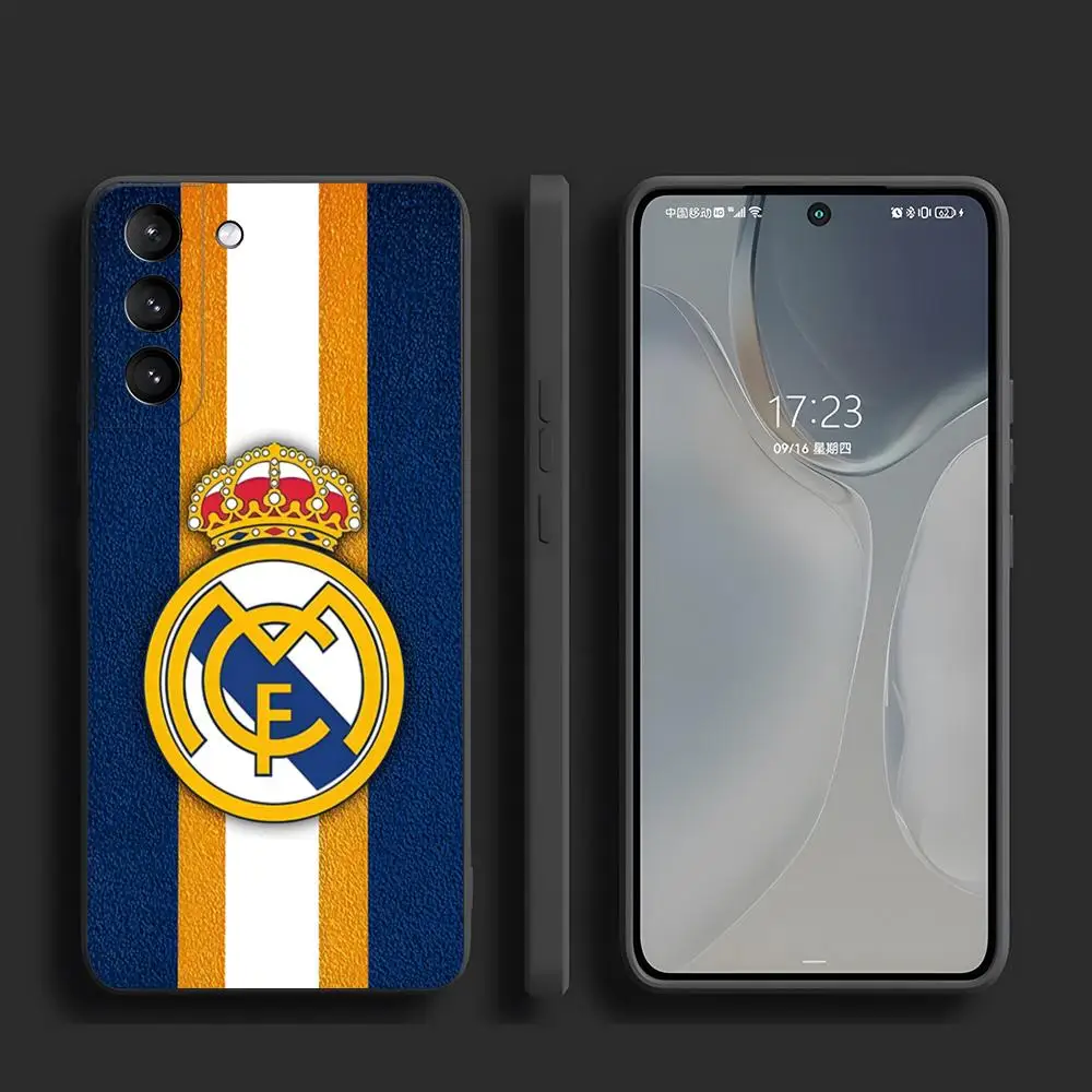 Top Sports-Real Madrid CF Phone Case for Samsung Galaxy A21 Plus S22 A53 A24 A34 A54 A52 M54 Note 10 20 Ulitra FE  Back Cover