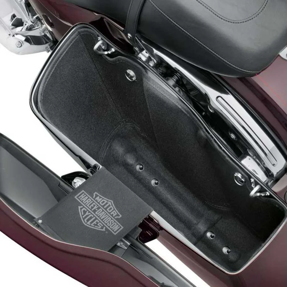 Nový motocykl černá náhrada napínací saddlebag krmení pro harley cestovní CVO ulice drážkovat FLHX FLHXSE 2023 2024 ulice kluzné