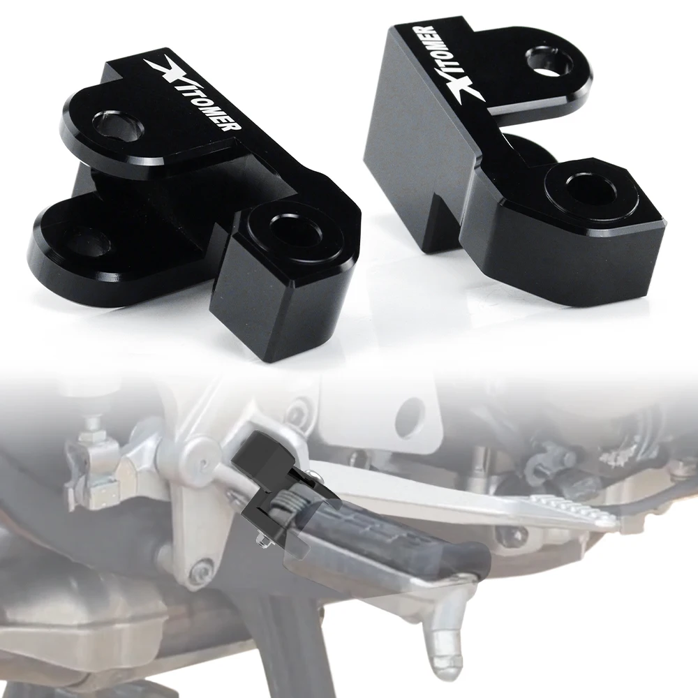

Passenger Foot Pegs Lowering Relocation Bracket kit For Honda VFR800X Crossrunner VFR 800 X Motorcycle Aluminum Rear Footrests