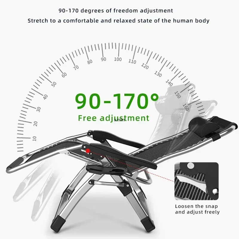 Garden Sun Lounger Recliner Chair Outdoor Beach Chairs Foldable Folding Camping Seat Terrace Chair Beach Cot recliner chair