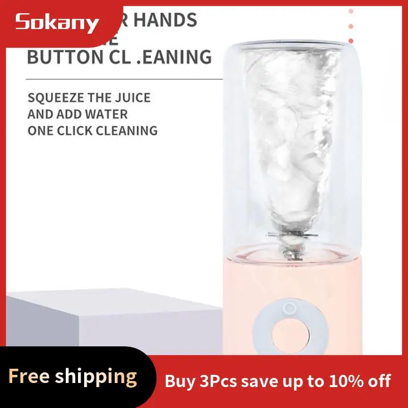 A68M-Portable Blender Electric USB Mixer Juicer Machine Mini Food Smoothie Handheld Personal Fruit Squeezer Juicer 500ML