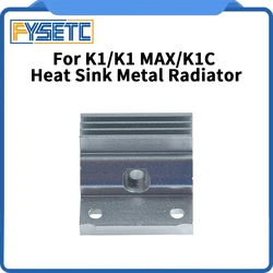 For Creality K1/K1 MAX/K1C Radiator Metal Heat Sink High Temperature Resistant Hotend for Creality K1 Series 3D Printers