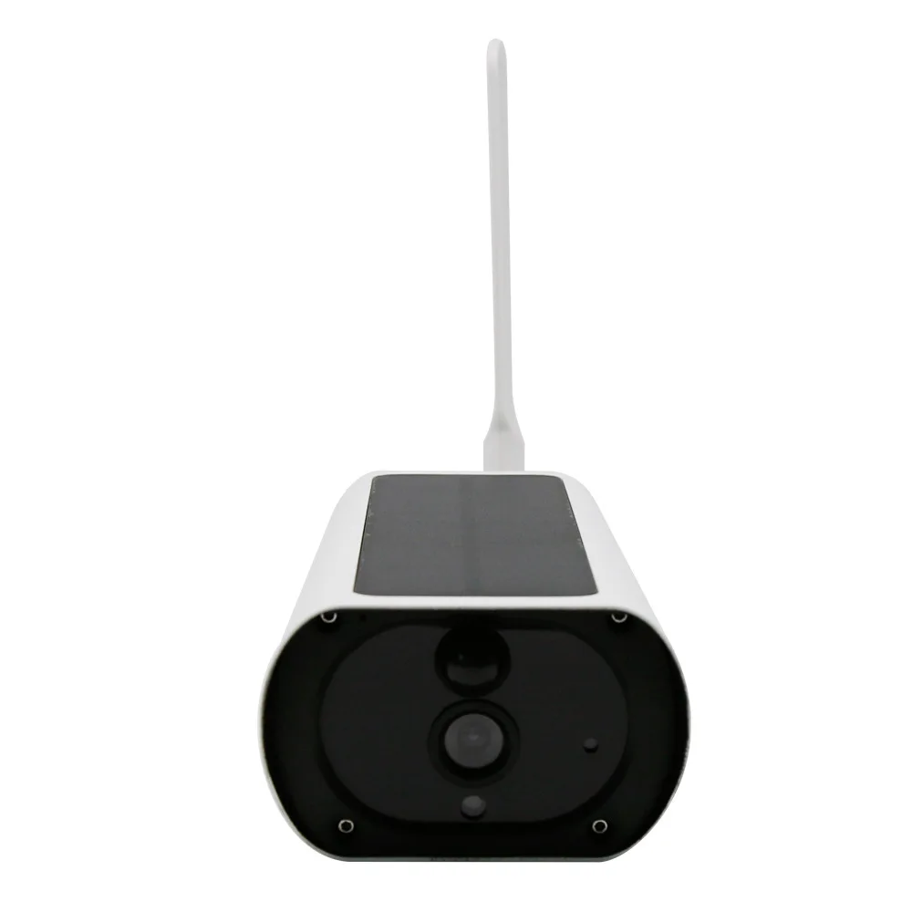 1080P/4MP WIFI Solar Camera Night Vision Two-way Talk IP67 PIR Infrared Alarm Multiple Language Built-in Mic Speaker