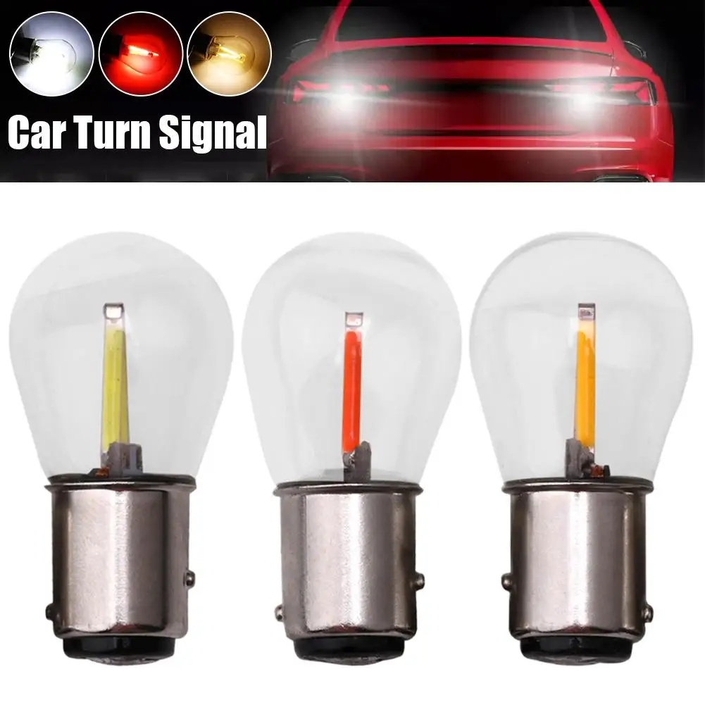 

1pc 1157 BAY15D Led Brake Light Bulb Super Bright P21/5w Auto 12v Bulbs Drop Parking Reverse Led Supported Shipping Light C W0B8