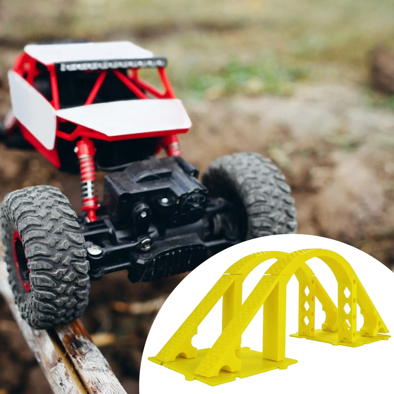 RC Crawler Bridge RC Car Track Accessories Steep Slope Roadblock