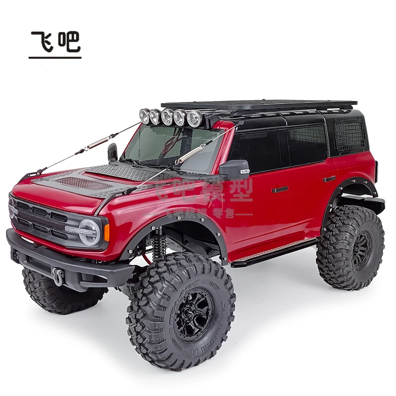 

Metal Front Double Pull Steel Rope for TRX4 New Ford Bronco Liema Simulation Climbing Car DIY Modification Accessories