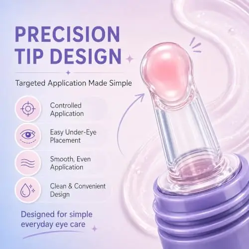 Massage Eye Gel Chic Gentle Hydrating Eye Care Lotion Lightweight Gel Moisturizer Glowing Eye Skin Gel Tocopherol 10g