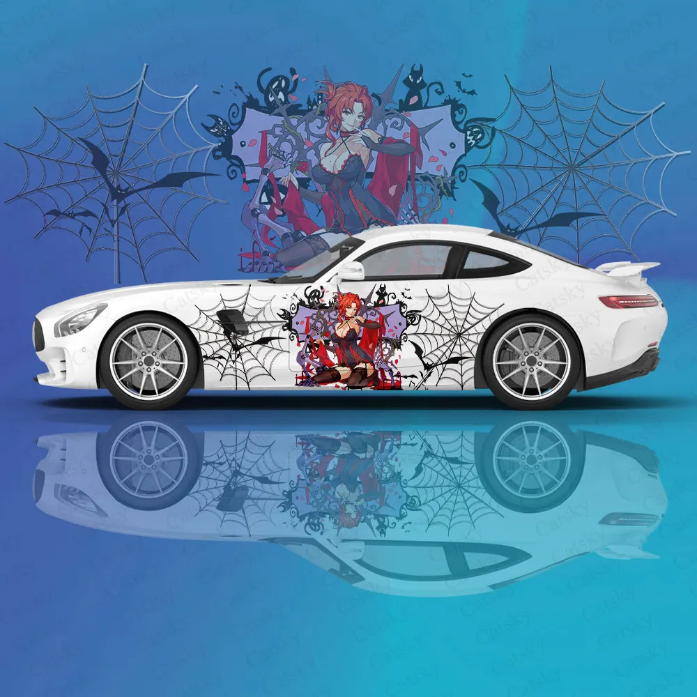 

Honkai Impact Anime Girl Itasha Car Wrap Protect Stickers Car Decal Creative Sticker Car Side Modification Decorative Sticker