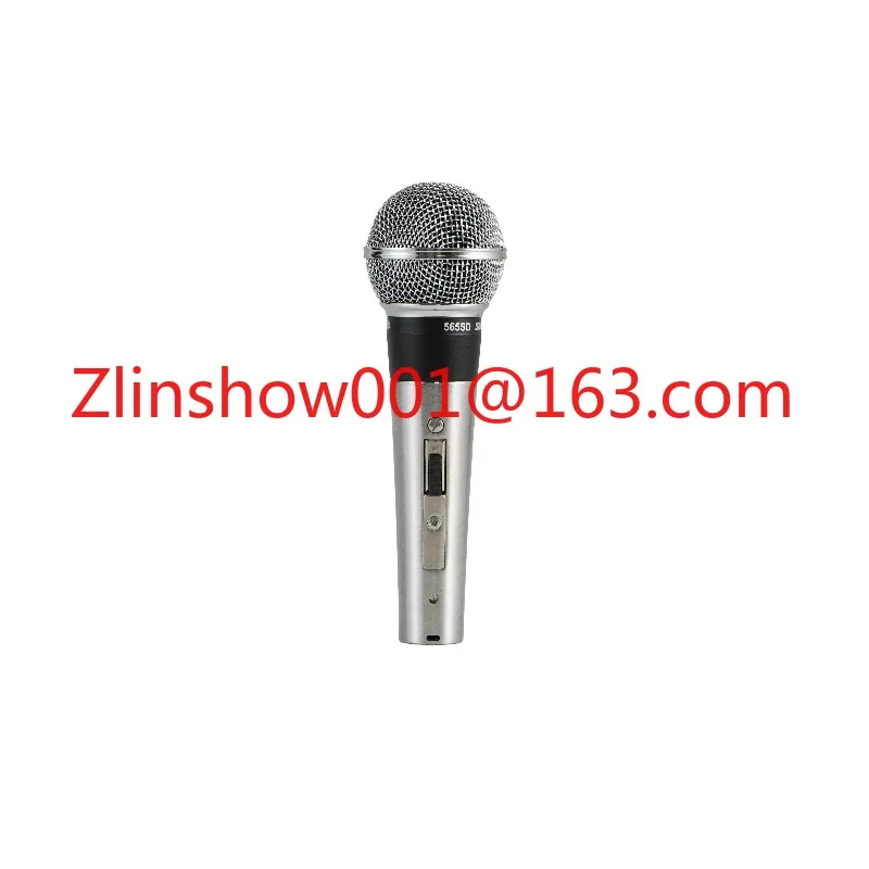 Классический вокальный проводной микрофон 565SD, для конференций, проводной динамический ручной микрофон SD 5655, для караоке, выступлений, сбор