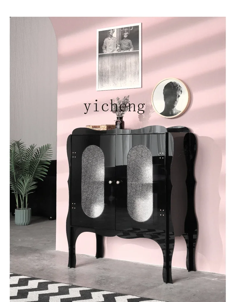 

TQH side cabinet, entrance cabinet, household storage locker, living room, dining room side cabinet, wine cabinet