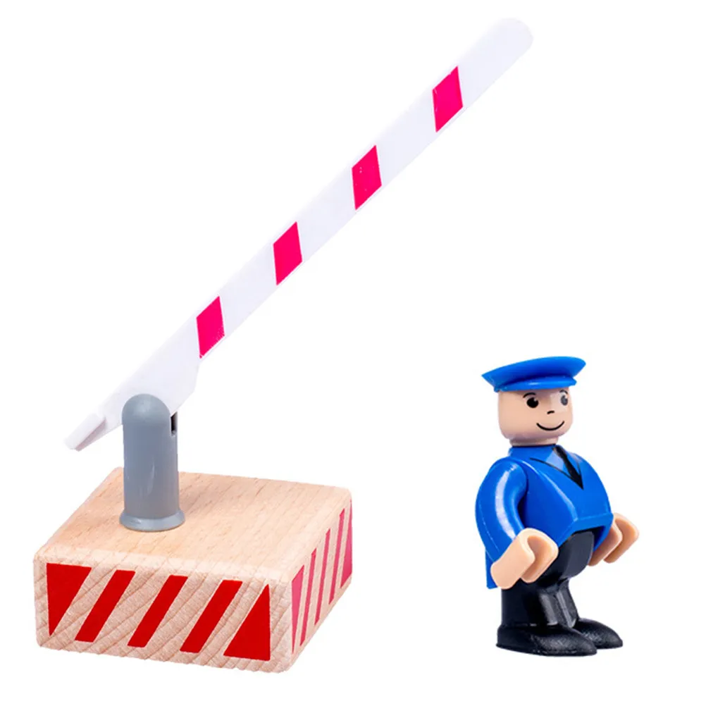 

Набор для симуляции дорожных заграждений из дерева: развивающий игровой набор, креативная игрушка для изучения дорожного движения, имитационная сцена