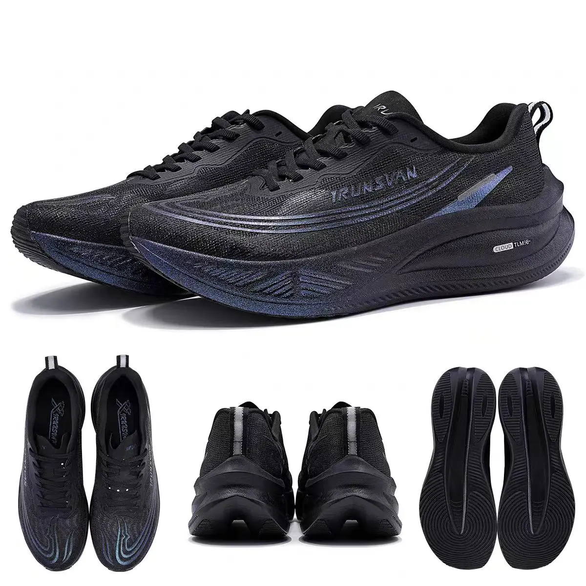 IRUNSVAN Heat 3.0 Lightweight Racing Running Shoes Comfortable And Shock-Absorbing Casual Men's And Women's Sports Shoes 172