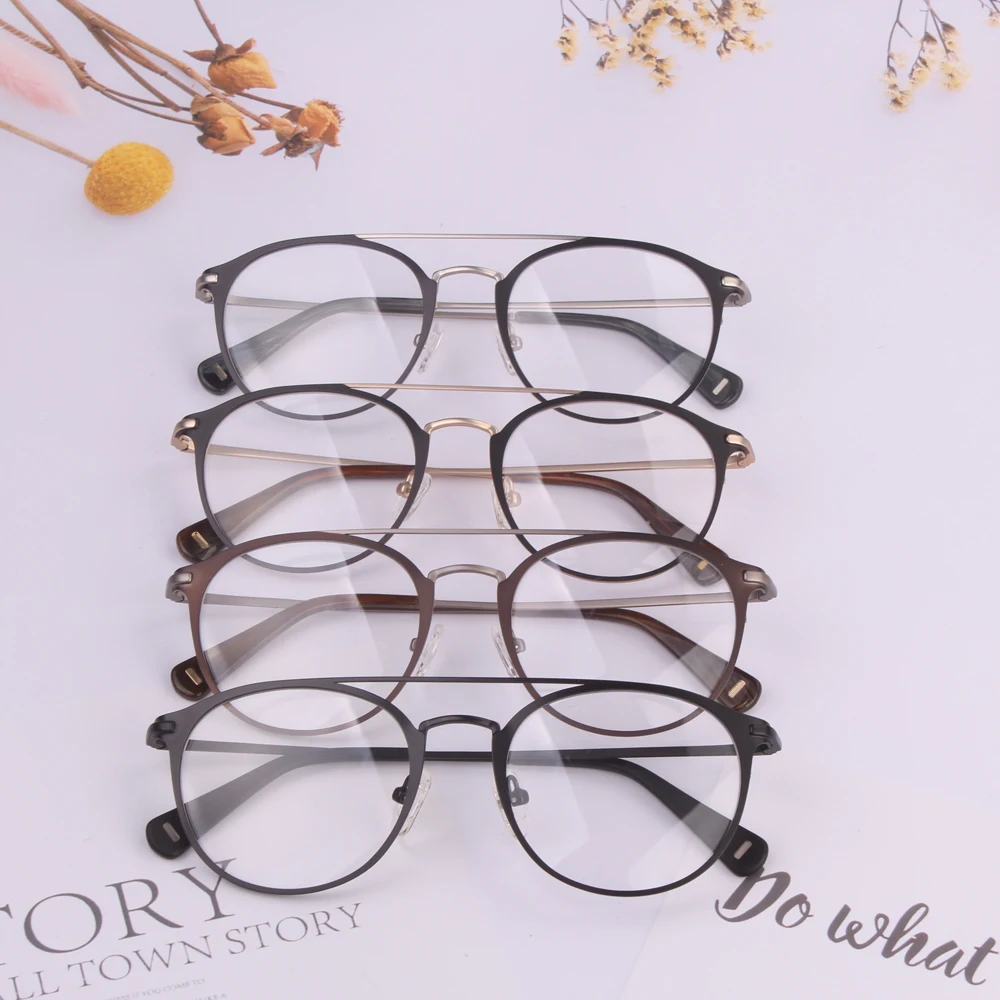

Retro Glasses: Lentes Round glasses for men&women, classic business artistic retro trendy frames, versatile decorative glasses