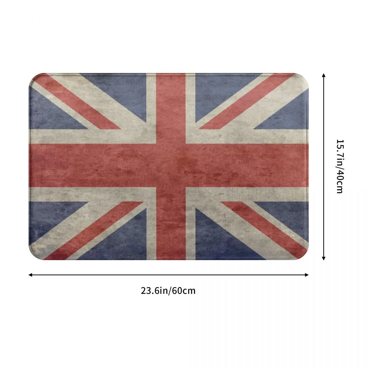 Union UK Flag Doormat Bathroom Welcome  Carpet Entrance Home Living Room Kingdom Country United Absorbent Floor Rug Door Mat