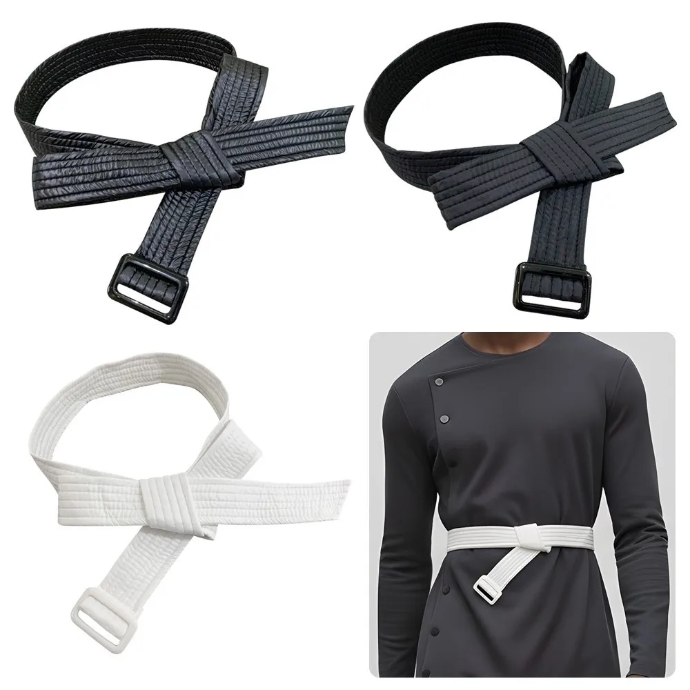 다용도 오버코트 허리 벨트 4.5cm 폭 솔리드 컬러 다운 코트 벨트 170cm 길이 조절 가능한 다운 재킷 허리띠 여성용