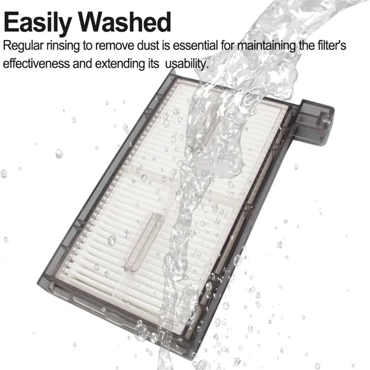 A58E-запасные части для Eufy X8 Pro, роликовая щетка, боковая щетка фильтра Hepa