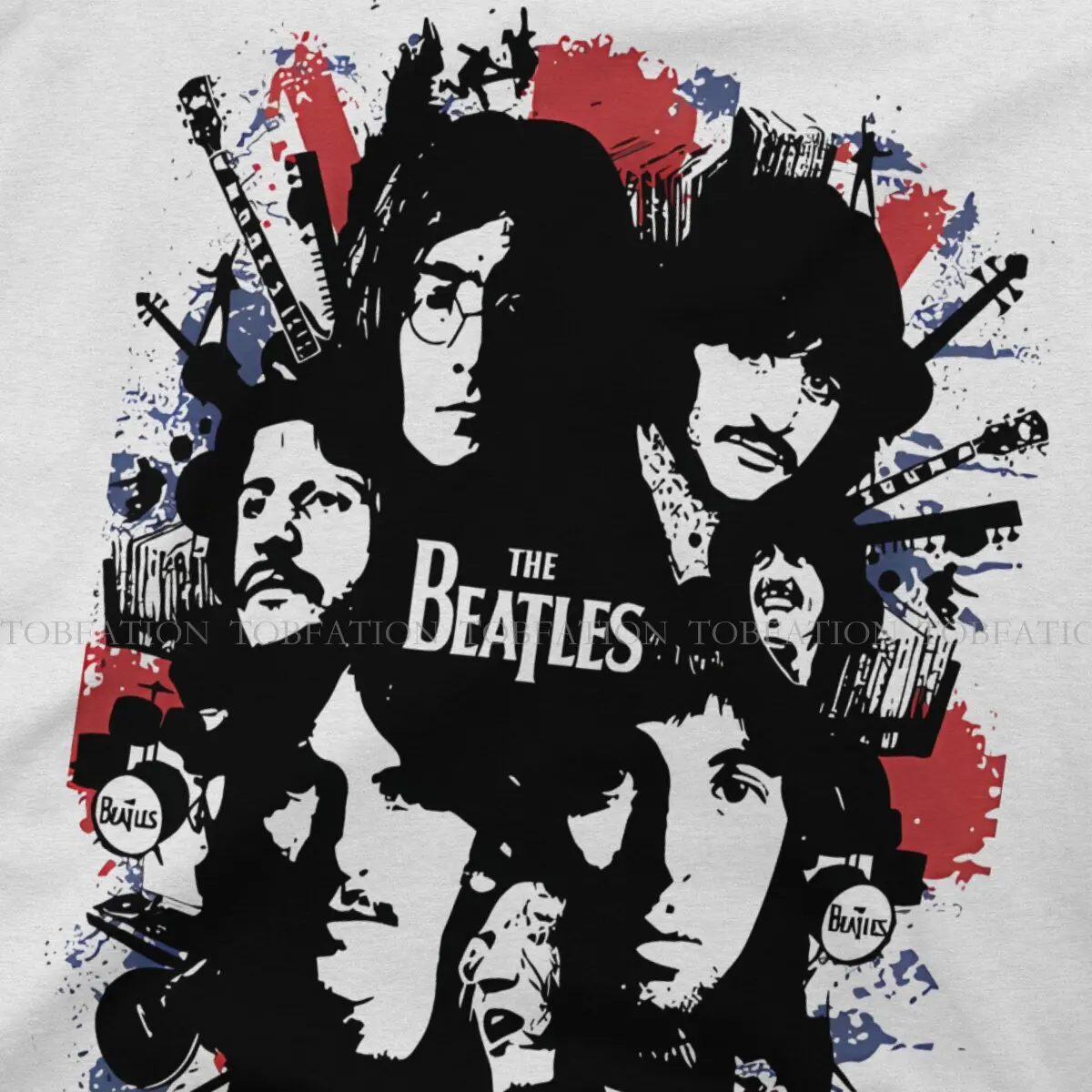 Revolver Sweatshirt Round Collar TShirt The Beatle Fabric Basic T Shirt Men Tops Individuality Big Sale