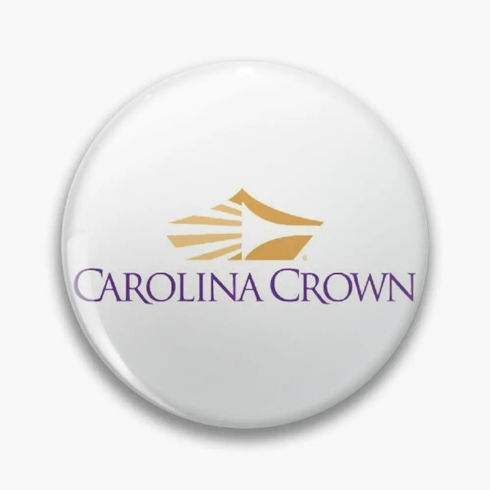 Carolina Crown Logo Pin Buttons Brooches  Jewelry Accessory Customize Brooch Fashion Lapel Badges