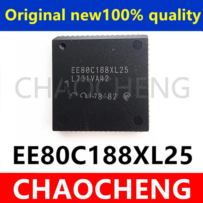 (1-2pcs)100% original New EE80C188XL25  PLCC68 Chipset