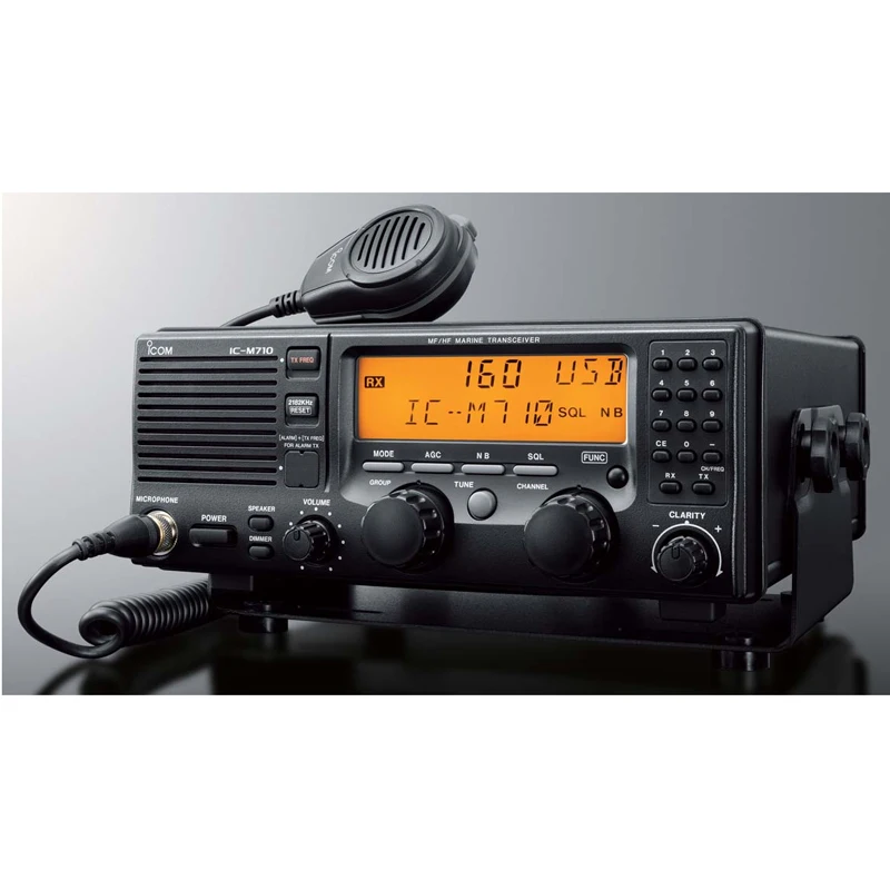 

Icom IC-M710 150W Marine HF SSB Shortwave Maritime Transceiver Radio Station IC-M710